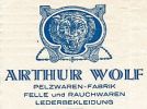 Arthur Wolf, Pelzwaren